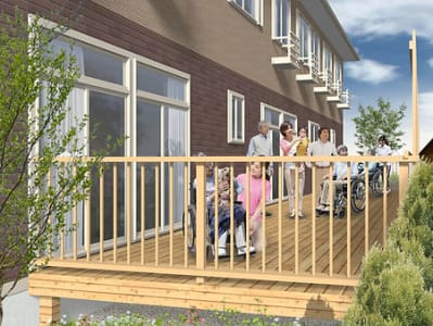 住宅型有料老人ホーム　ひなた曽比の求人画像