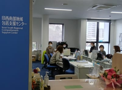 印西南部地域包括支援センターの求人画像