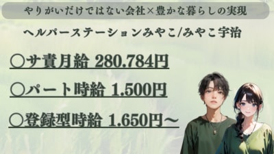 ヘルパーステーションみやこ宇治の求人画像