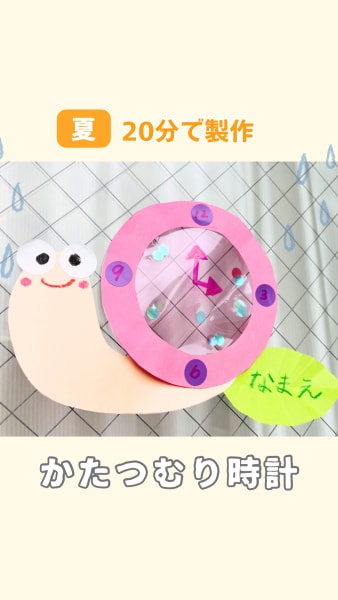 かたつむり時計
