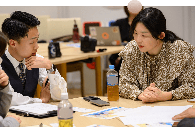 （実際のkaigoカフェの様子）